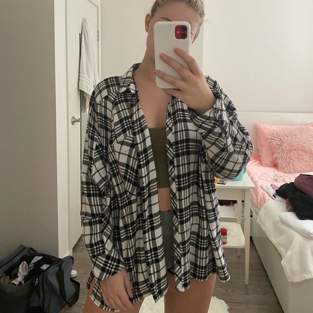 oversized Urban Outfitters BDG flannel